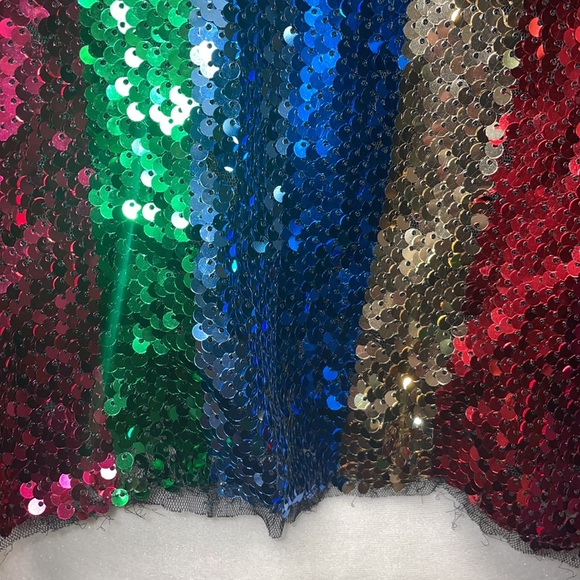 Multicolored sequin tank - Picture 2 of 4